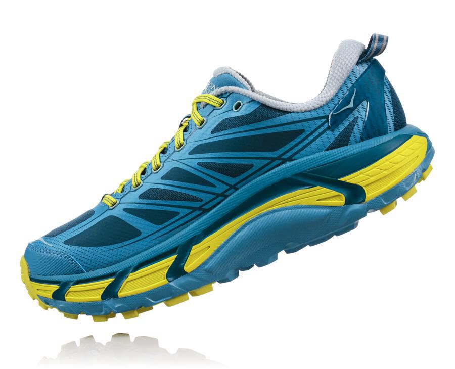 Hoka One One トレイルシューズ メンズ 青 - Mafate Speed 2 - ZQ2019837